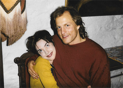 Cathy Sorbo with Woody Harrelson