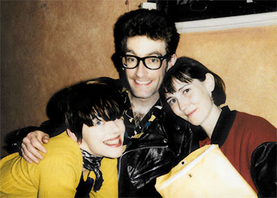 Cathy with Tom Kenny and Jill Talley